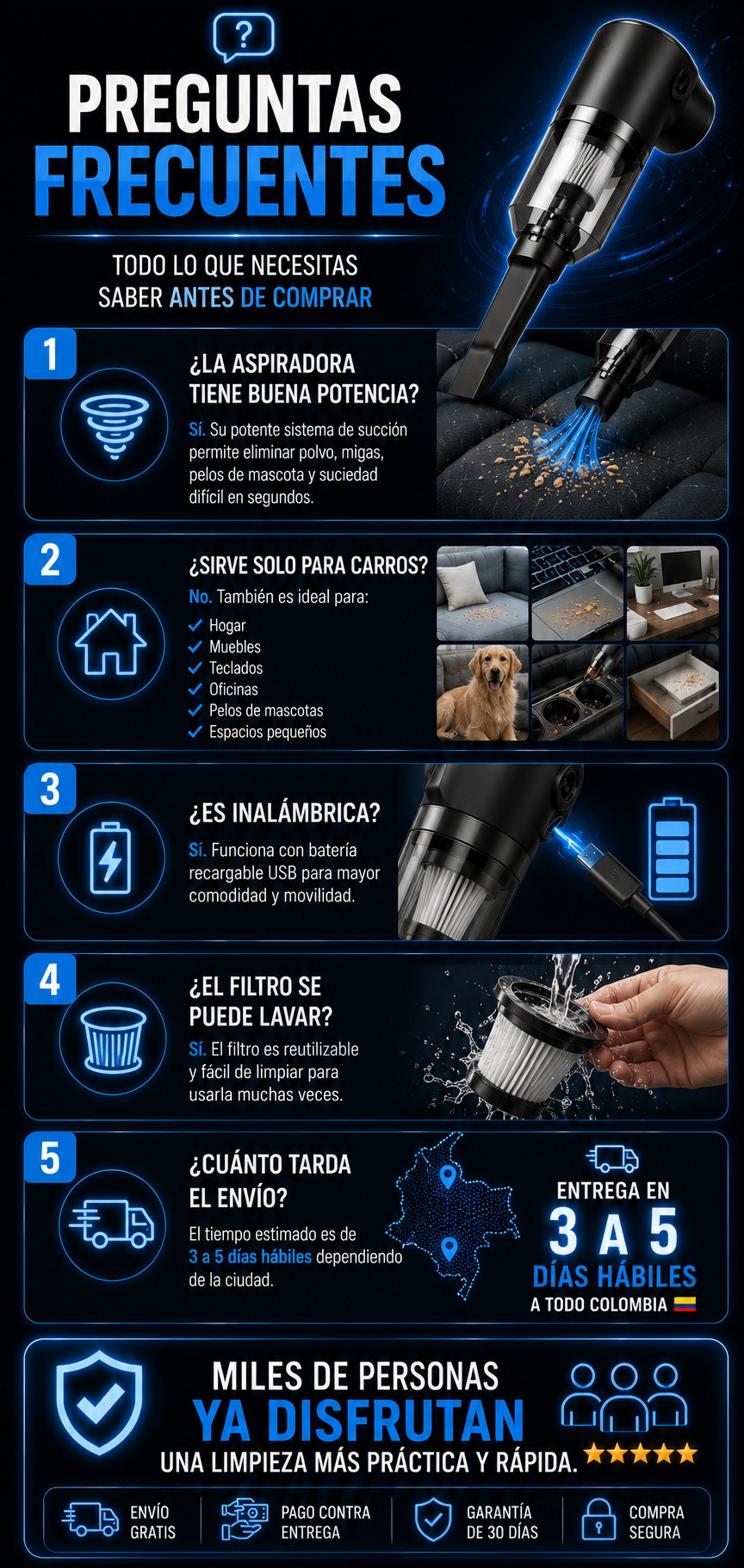 ASPIRADORA MINI MAXCLEAN