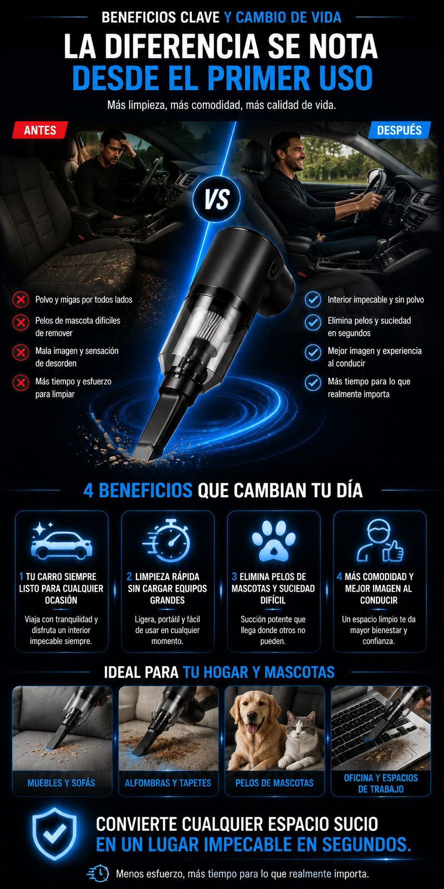 ASPIRADORA MINI MAXCLEAN