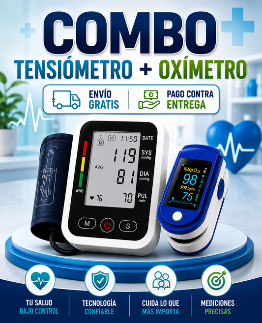 COMBO !   ❤️ Tensiómetro + Oxímetro Digital 🩺
