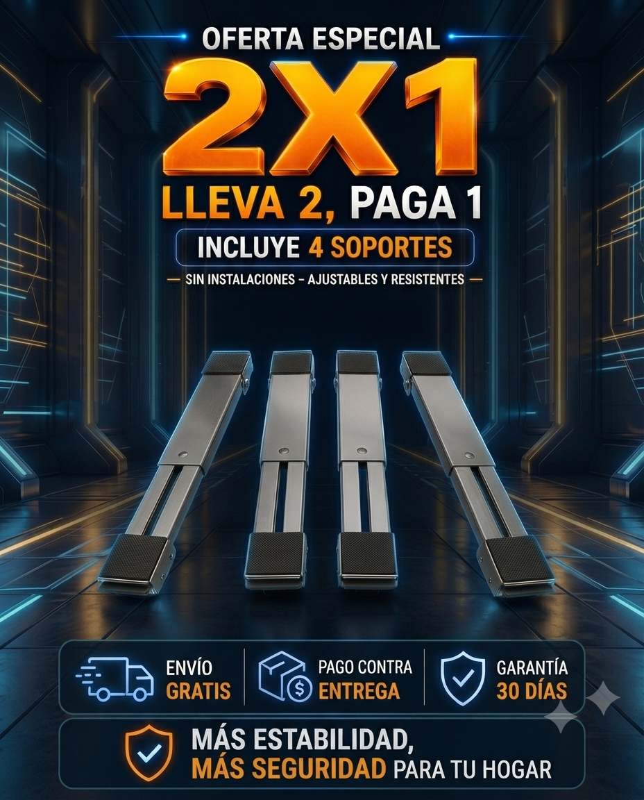 PROMO 2x1 (4) Soportes con ruedas MoveMaster™